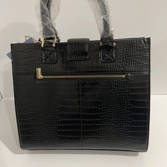 Glass Handbag Black Boss Lady Satchel - Picture 2 of 5